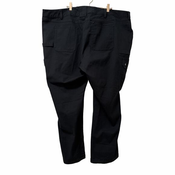 Duluth Trading Co Womens Flex Fire Hose Cargo Pants Size 26x31 Black Utility - Picture 2 of 7